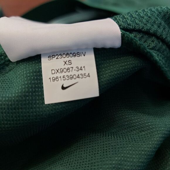 Nike 2023 Pro Elite Team Lightweight Pants Green Pink DX9067-341 Women's Size XS - Picture 6 of 6